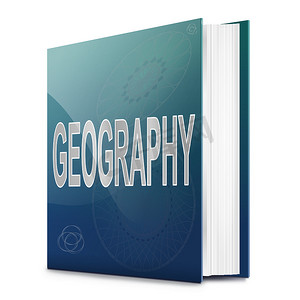 地理教科书。