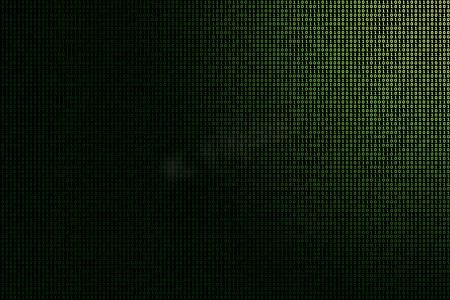 绿色二进制数据科技背景