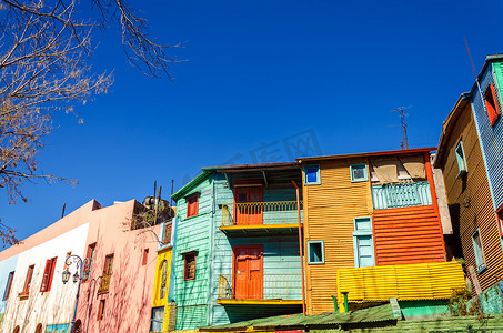 布宜诺斯艾利斯的鲜艳色彩