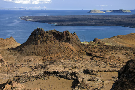 火山景观 - 巴托洛梅 - 加拉帕戈斯群岛