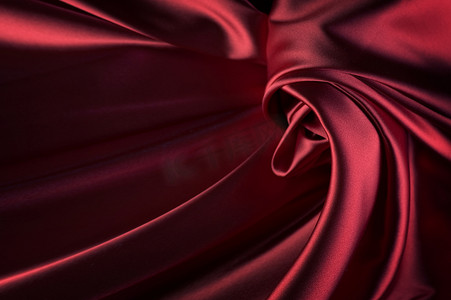 美丽的红丝绸