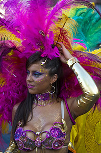 化妆舞会摄影照片_蒙得维的亚狂欢节