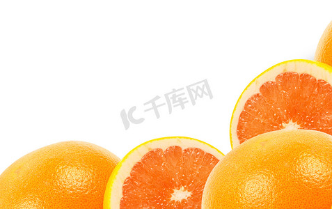 酸性食物摄影照片_柑橘类水果