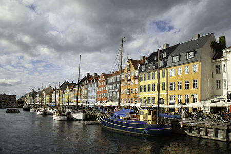 Nyhavn 或新港，哥本哈根，丹麦