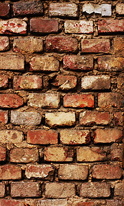 不规则块状背景摄影照片_旧砖墙