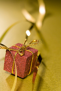 圣诞包装丝带设计元素