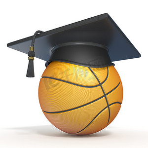 篮球 3D 毕业帽