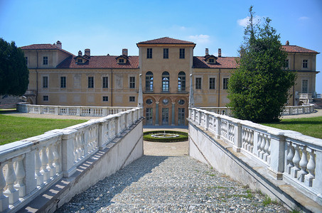 意大利都灵的 Villa della Regina（皇后别墅）景观