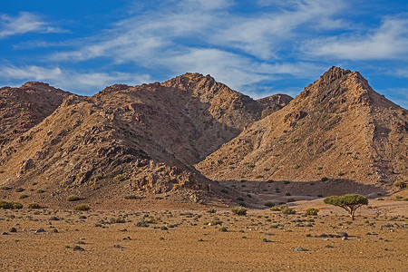 Richtersveld 国家公园的沙漠山景