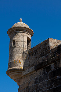我唱歌摄影照片_西班牙加利西亚拉科鲁阿城堡