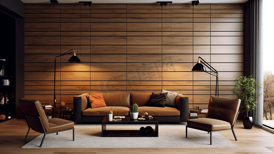 木质色调客厅