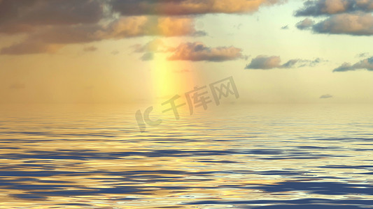 海面上的彩虹