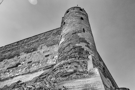 古城堡摄影照片_开罗的古城堡