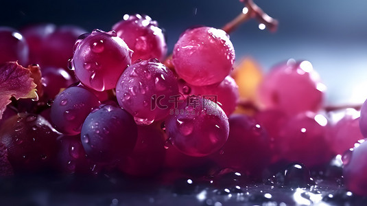 无核白葡萄背景图片_水果葡萄产品摄影
