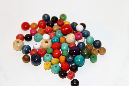 BIJOUTERIE WOOD GLASS WOOD STONES PEARLS VARIETY 组装账簿