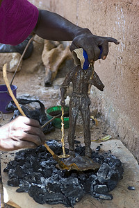 布基纳法索青铜器的工作