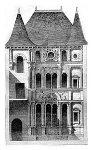 十六世纪的房子的看法，叫黛安之家