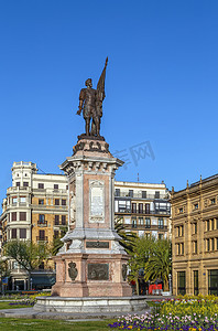 西班牙圣塞巴斯蒂安安东尼奥德奥昆多纪念碑
