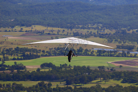 悬挂式滑翔在澳大利亚。
