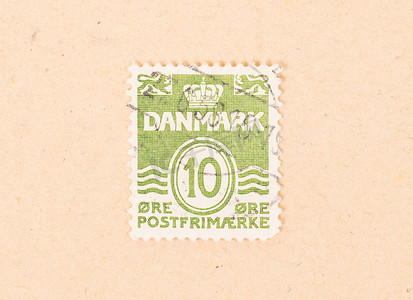 丹麦-大约 1980 年： 在丹麦打印的邮票显示它的价值