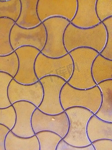 黄色陶瓷设计地砖