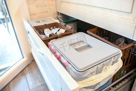 垃圾分类抽屉回收厨房家务