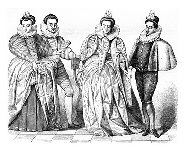 路易丝·德·沃德蒙 (Louise de Vaudemont)，亨利三世的妻子，吉斯公爵 (Margu)