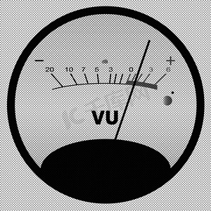圆形 VU 表半色调