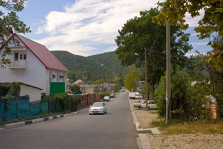 小村庄的街道