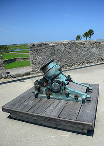 Castillo de San Marcos 堡垒的老炮