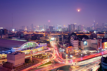 泰国曼谷市 Hua lamphong 火车站