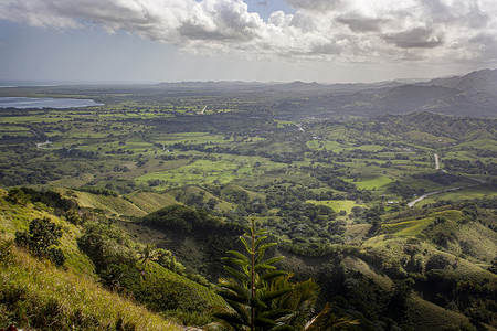 英联邦摄影照片_多米尼加共和国 8 的 Montaña Redonda 全景