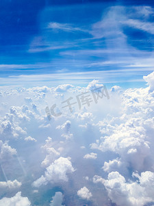 七一大气摄影照片_从飞机窗口查看