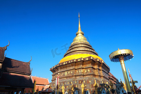 蓝色梦幻素材下载摄影照片_Wat Phra that Lampang Luang 免费 Mp3 下载