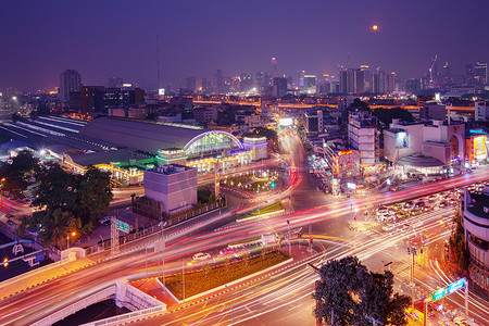 泰国曼谷市 Hua lamphong 火车站