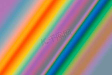抽象七彩彩虹渐变手绘背景