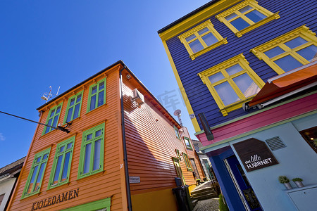 传统建筑，斯塔万格，挪威