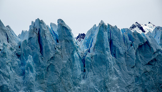 莫斯卡托摄影照片_佩里托莫雷诺冰川，埃尔卡拉法特，阿根廷