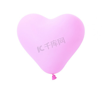 粉色气球心