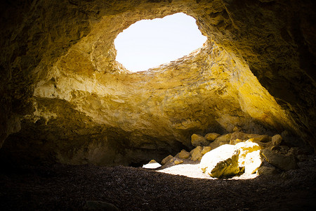 天然洞穴的开放