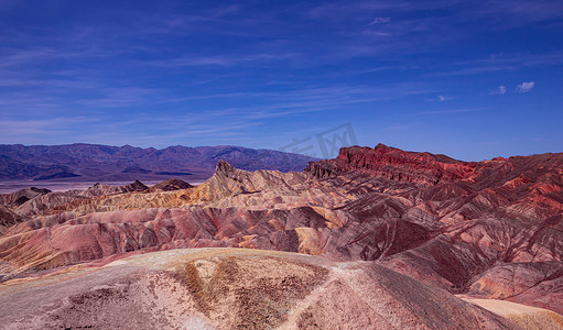 Zabriskie 点，死亡谷，加利福尼亚州，美国