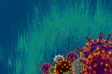 预防传染性疾病摄影照片_COVID-19冠状病毒预防和检疫概念海报