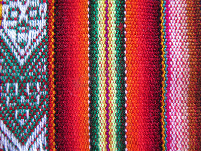 阿兹特克文明摄影照片_南美印第安梭织面料