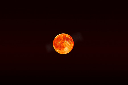 红月亮 1 月景