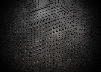 灰色六边形网格背景