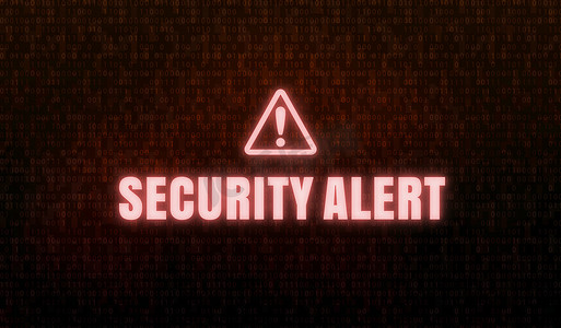 PC 屏幕上的警告标志（计算机病毒、黑客攻击等）