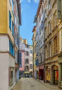 法国 Le Puy-en-Velay 的街道