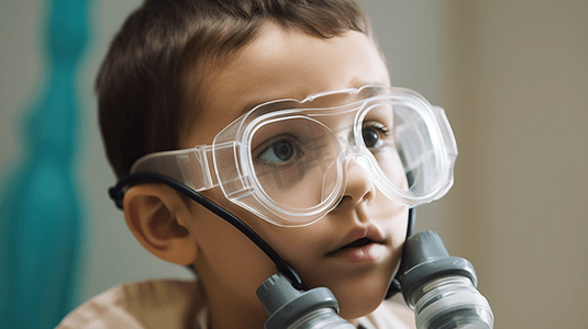 儿童的呼吸肺量测定