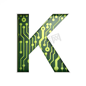 电路板字母和数字集合：K isolate
