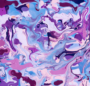 紫色大理石抽象背景。